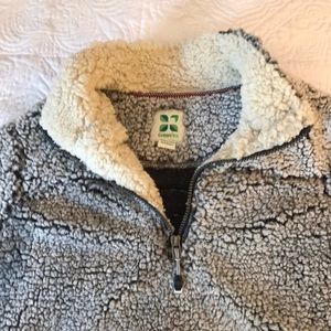 (NEW) Grey Pullover True Grit Look Alike